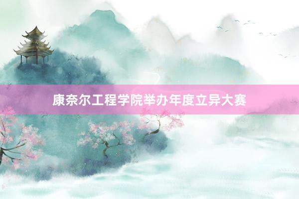 康奈尔工程学院举办年度立异大赛